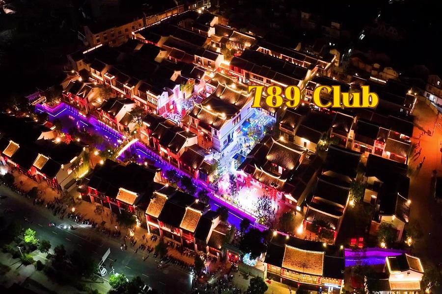 Bản đồ nhìn từ trên xuống phố Cũ Hậu Cảng